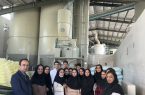 بازدید علمی دانشجویان میکروبیولوژی دانشگاه آزاد اسلامی اشکذر از کارخانه آرد سعادت یزد