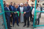 بهره‌برداری از زمین چمن مصنوعی شهدای هامانه بخش خضرآباد شهرستان اشکذر