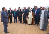 بهره‌برداری از نیروگاه خورشیدی مددجویان کمیته امداد امام خمینی (ره) در روستای اتابک بخش خضرآباد