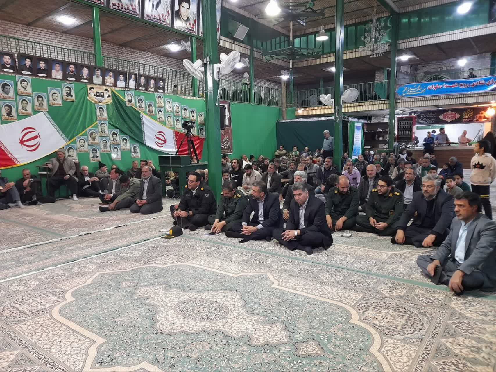 برگزاری یادواره شهدای خضرآباد با حضور مسئولان شهرستان اشکذر