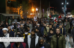 راهپیمایی مردم اشکذر در محکومیت رژیم صهیونیستی و آمریکا و سوگواری شهادت رهبر انقلاب