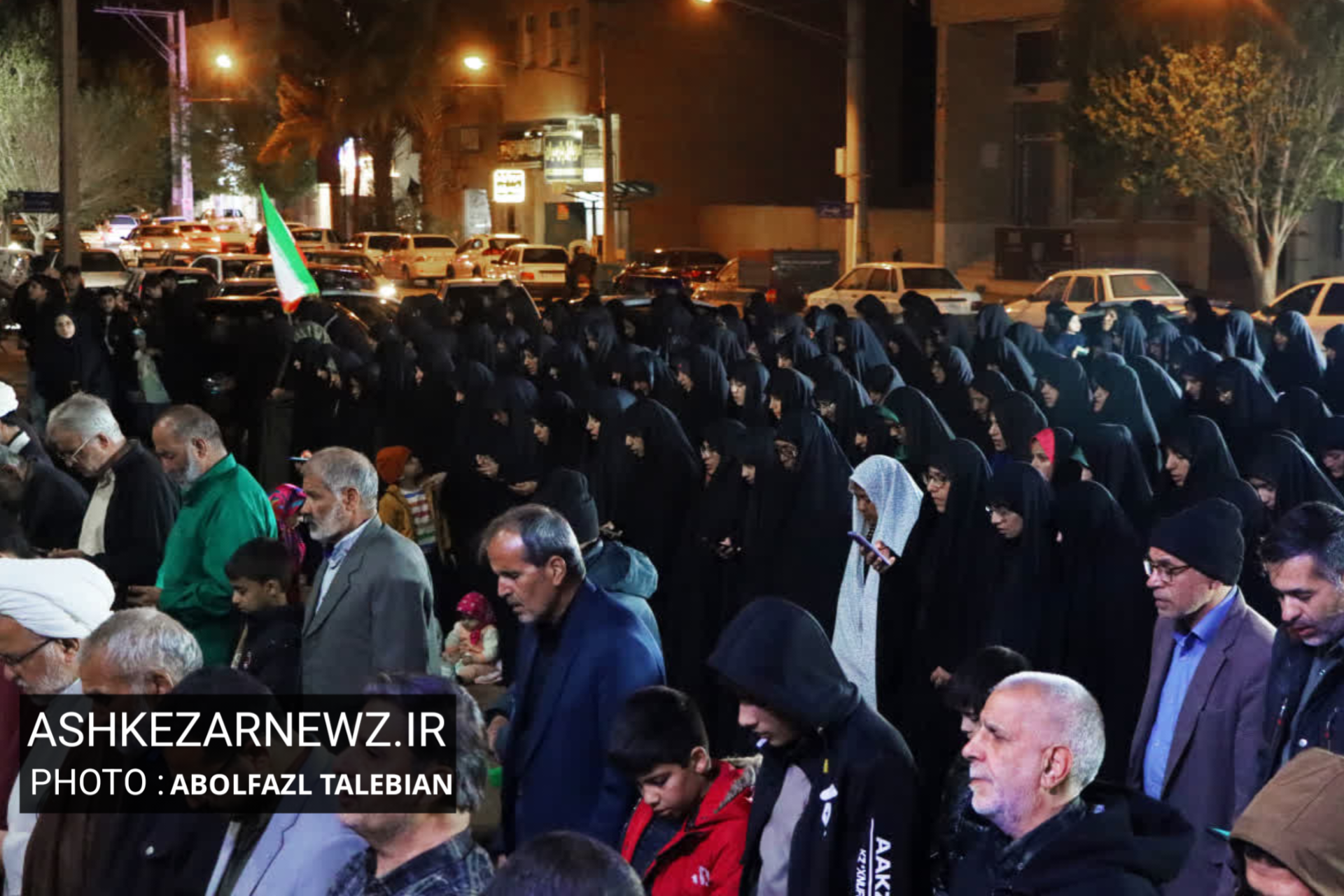 گزارش تصویری نماز استغاثه به امام زمان در اشکذر