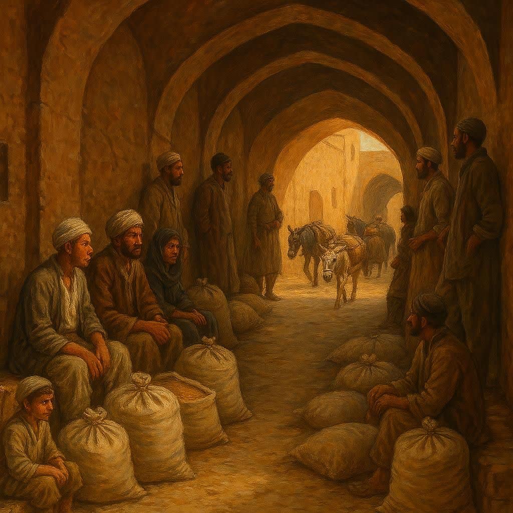 صف انتظار آسیاب آبی اشکذر