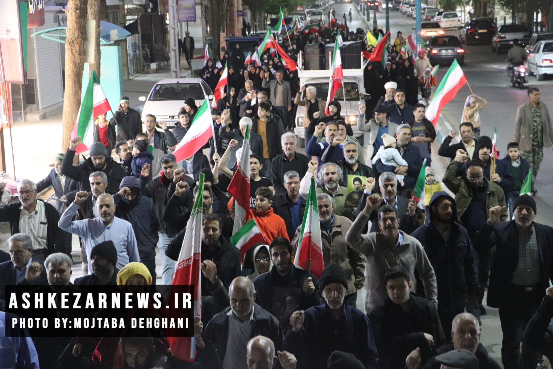 برگزاری راهپیمایی یوم الله دوازدهم فروردین روز جمهوری اسلامی ایران با حضور اقشار مختلف مردم شریف شهر اشکذر