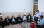 دیدار مسئولان با خانواده جانباز هفتاد درصد اشکذری