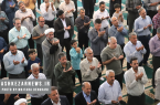 طنین دعای ندبه و اقامه نماز باشکوه عید سعید قربان در شهرستان اشکذر