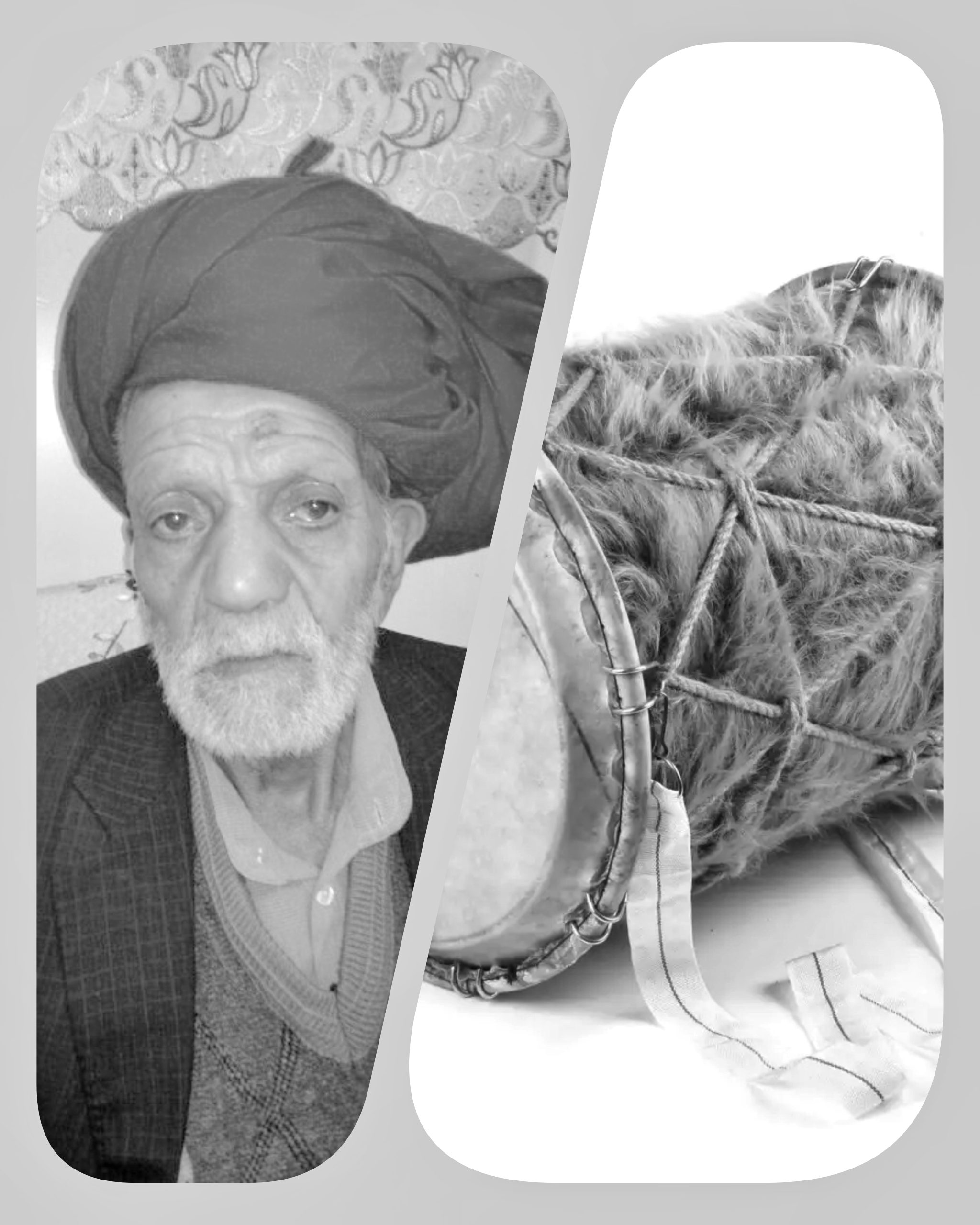 طبل هیات های عزاداری های اشکذر چگونه ساخته می شد