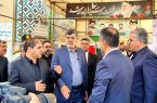 بازدید استاندار یزد از موکب شهدای میناب ۱۶۸ در حجت‌آباد شهرستان اشکذر