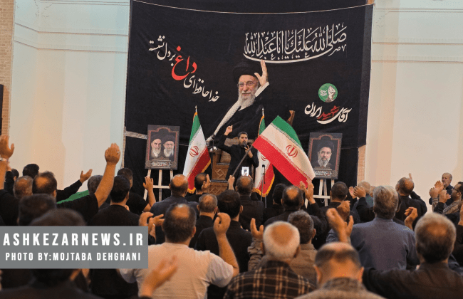 مراسم بزرگداشت «آقای شهید ایران» در حسینیه سفید اشکذر برگزار شد