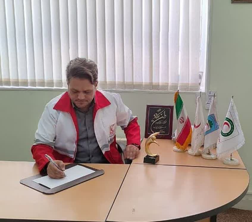 پیام تسلیت رئیس هلال احمر اشکذر در پی درگذشت نجاتگر داوطلب این جمعیت